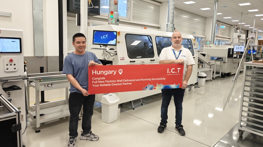 I.C.T Delivers THT Production Line for Power Controller Manufacturing in Hungary I.C.T доставя производствена линия за производство на електроенергия в Унгария