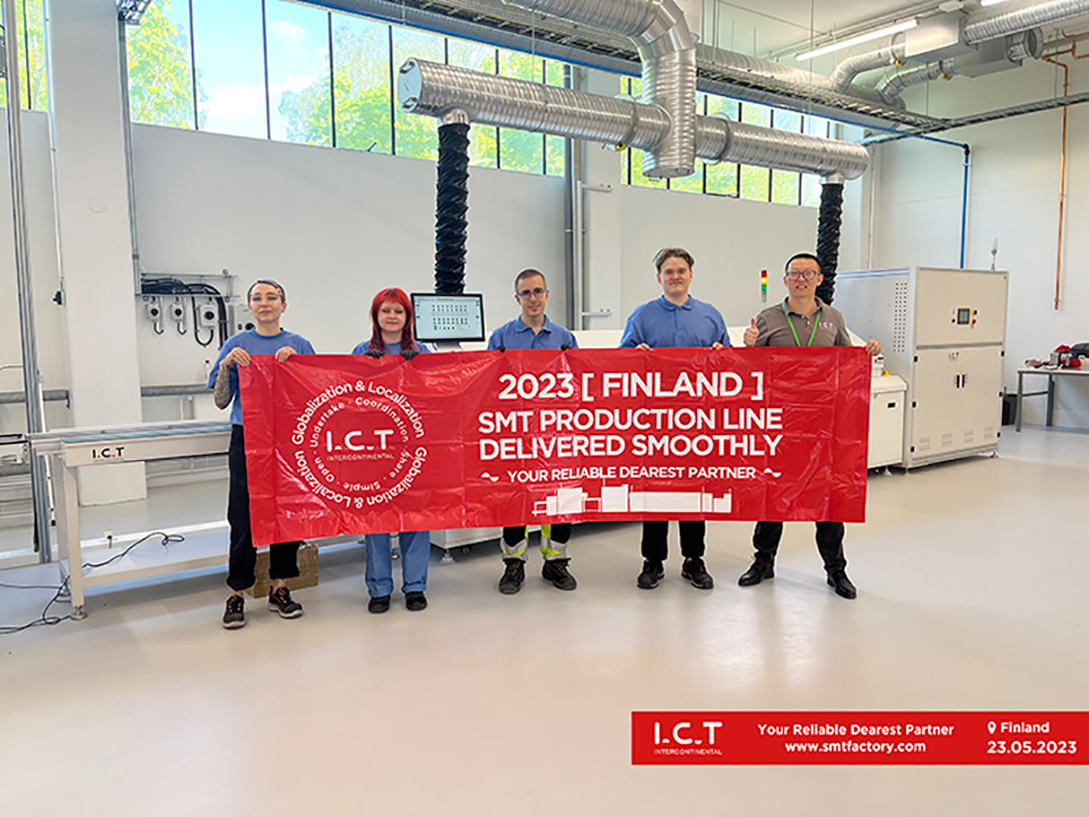 Finland Customer SMT factory (2) Финландия Клиент SMT фабрика (2)