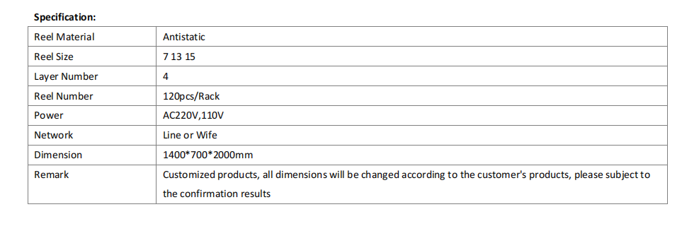 SMT Intelligent Storage Rack SMT интелигентен багажник за съхранение