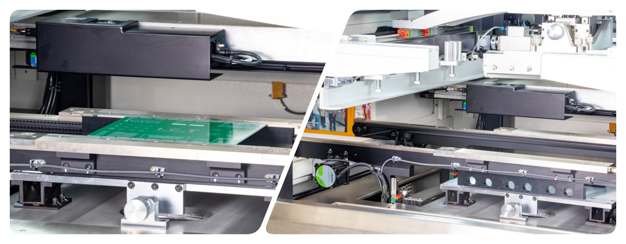 1-2 Feature SMT Stencil Printer 1-2 функции SMT шаблонен принтер