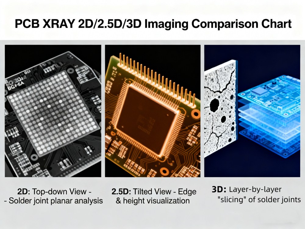 PCB X-RAY 2D 3D Imaging Comparison Chart ~!phoenix_varIMG38!~