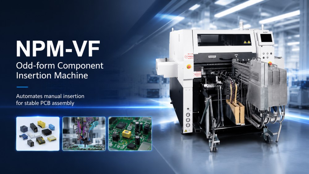 Odd-form Component Insertion Machine NPM-VF Машина за вмъкване на нестандартни компоненти NPM-VF