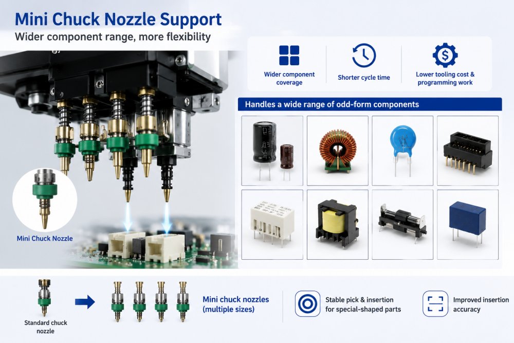 Mini Chuck Nozzle Support Мини опора за дюза за патронник