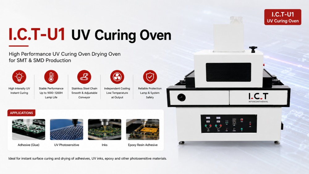 I.C.T-U1 UV Curing Oven I.C.T-U1 UV втвърдяваща фурна