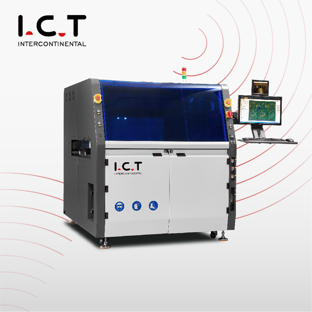 ИКТ |THT Най-добрата офлайн машина за запояване със селективна вълна ICT SS-330