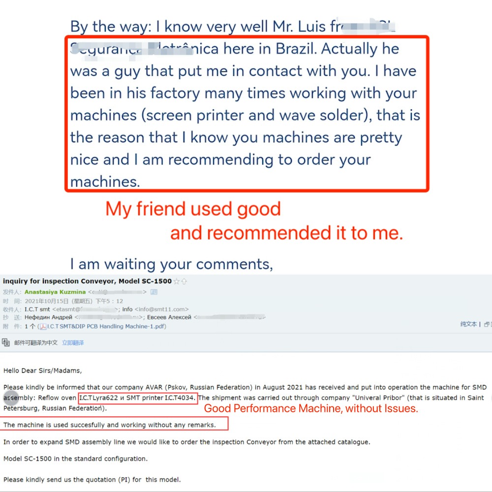 I.C.T PCBA автоматична THT онлайн машина за запояване със селективна вълна от Шенжен Китай 