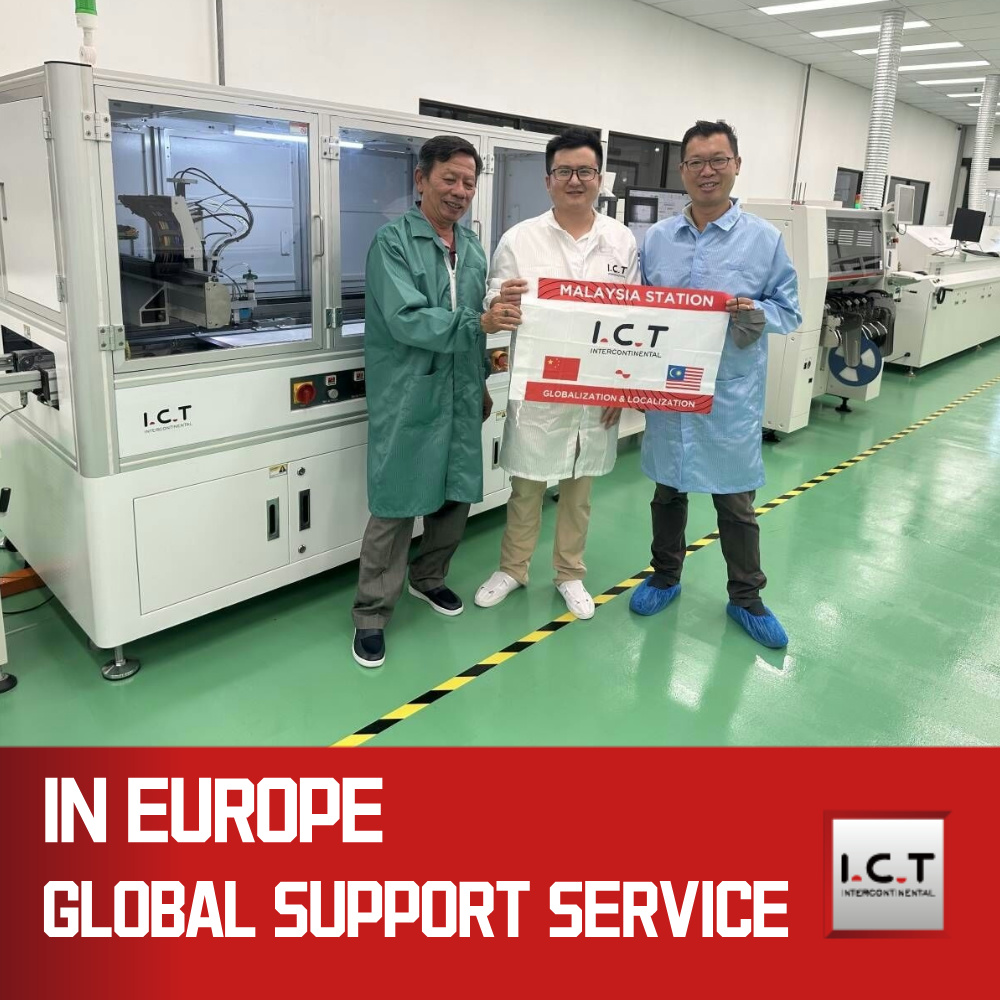 I.C.T | SMT периферни устройства PCB led крушка разпределяне лепило pu лепило машина