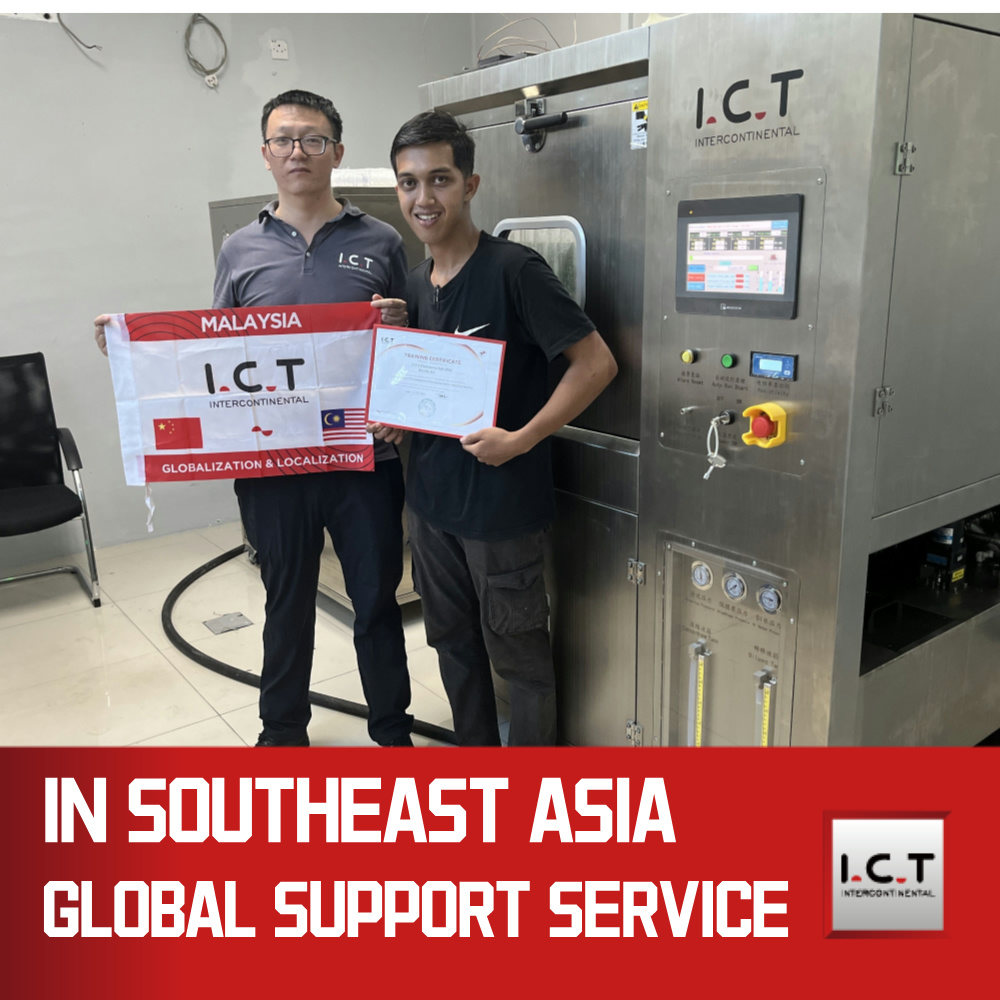 I.C.T-6300 | SMT Автоматична машина за онлайн почистване на PCBA