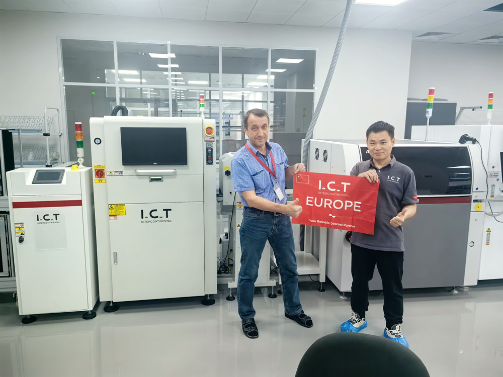 I.C.T SMT линия в Европа
