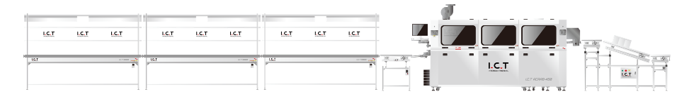 I.C.T Производствена линия на DIP 01