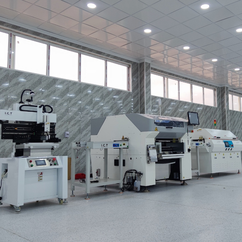 I.C.T | JUKI SMT-Pick-and-Place-Machine 3 Axis Production Automatique SMT Pick&Place Machine