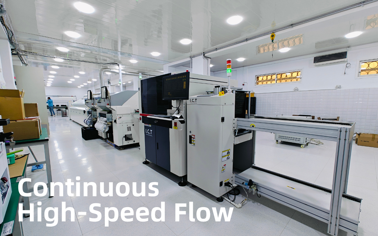 3. Вградено оформление – проектирано за стабилен, високоскоростен поток