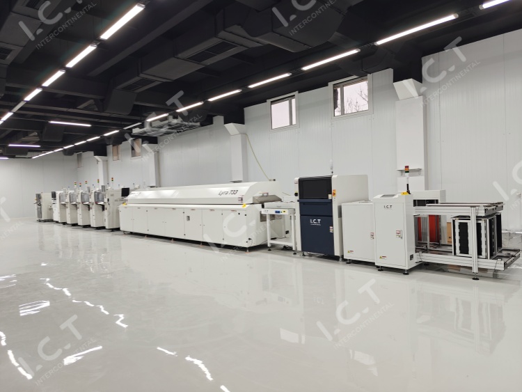 I.C.T SMT линия в Узбекистан