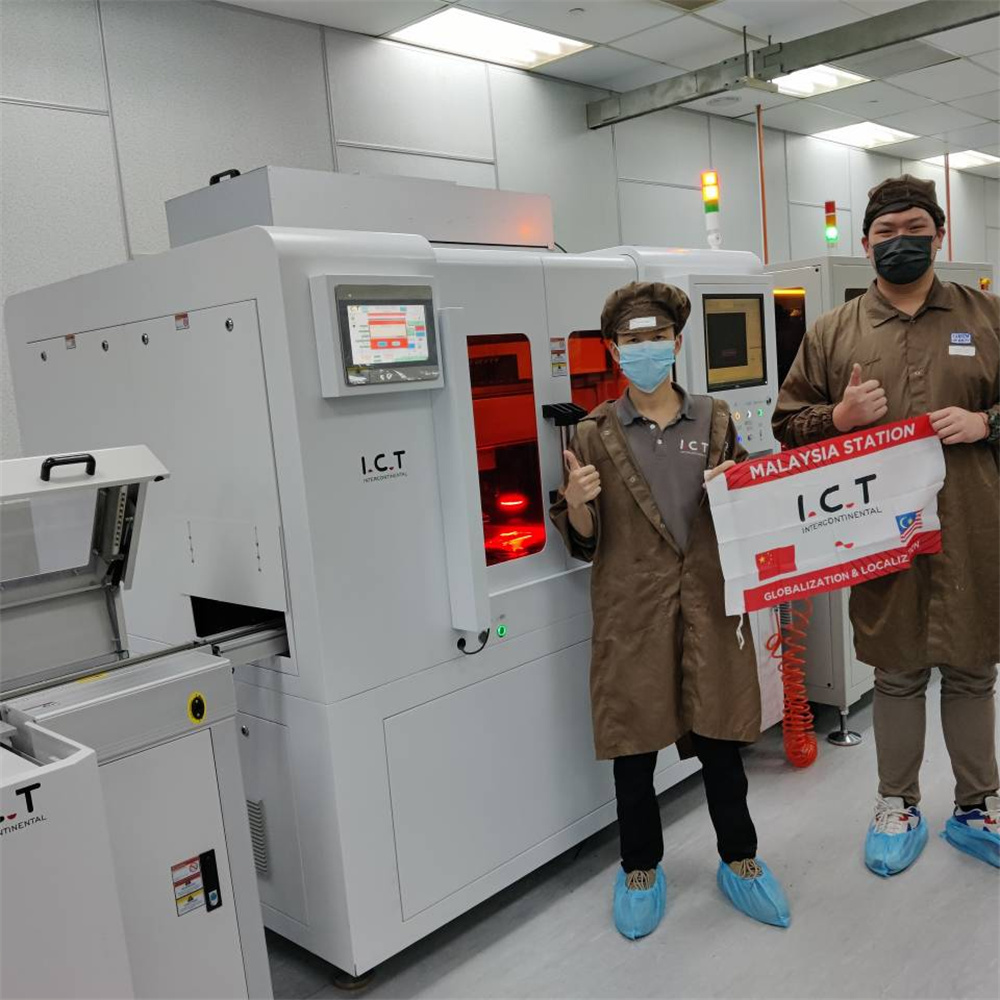 I.C.T | Оборудване за поставяне за производство на полупроводници SEMI E142 Софтуерно управление