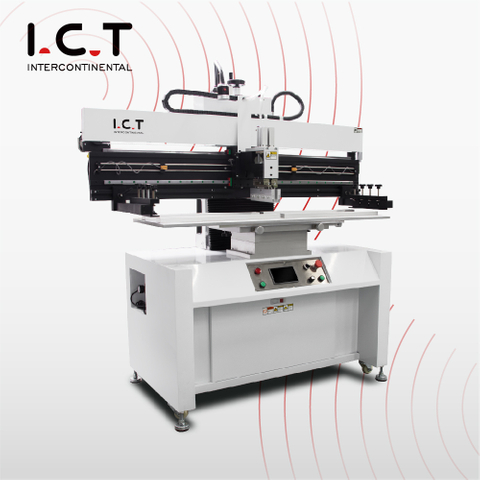 ICT-P15 |Високоскоростен полуавтоматичен модел на SMT Stencil Printer Machine
