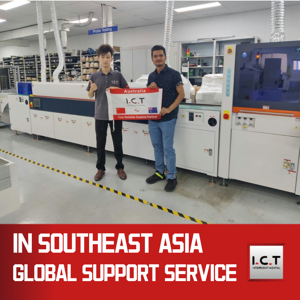 I.C.T-T650丨SMT PCB машина за селективно конформно покритие