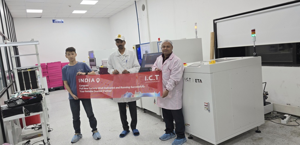 I.C.T SMT Line машина в Индия