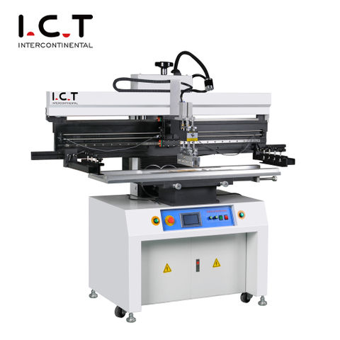 ICT-P15 |Високоскоростен полуавтоматичен модел на SMT Stencil Printer Machine