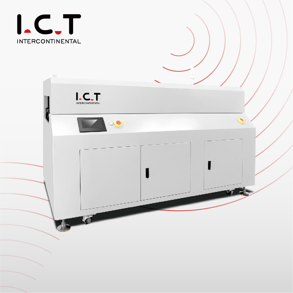 ICT丨PCB метал Пръскане залепване Производствена линия за UV SMT покритие