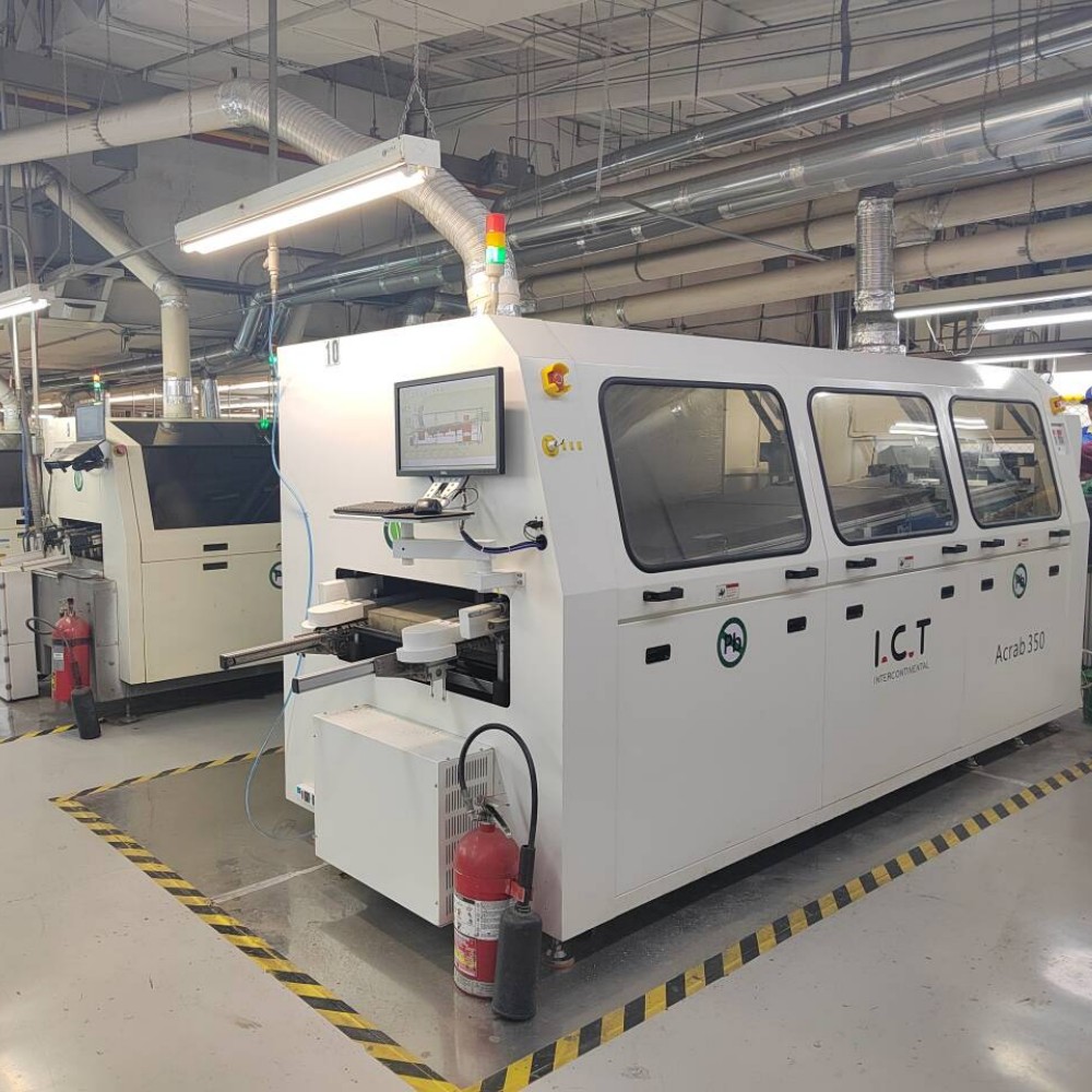 I.C.T | Висококачествена PCB DIP запояваща машина Solder Oven Wave Доставчик