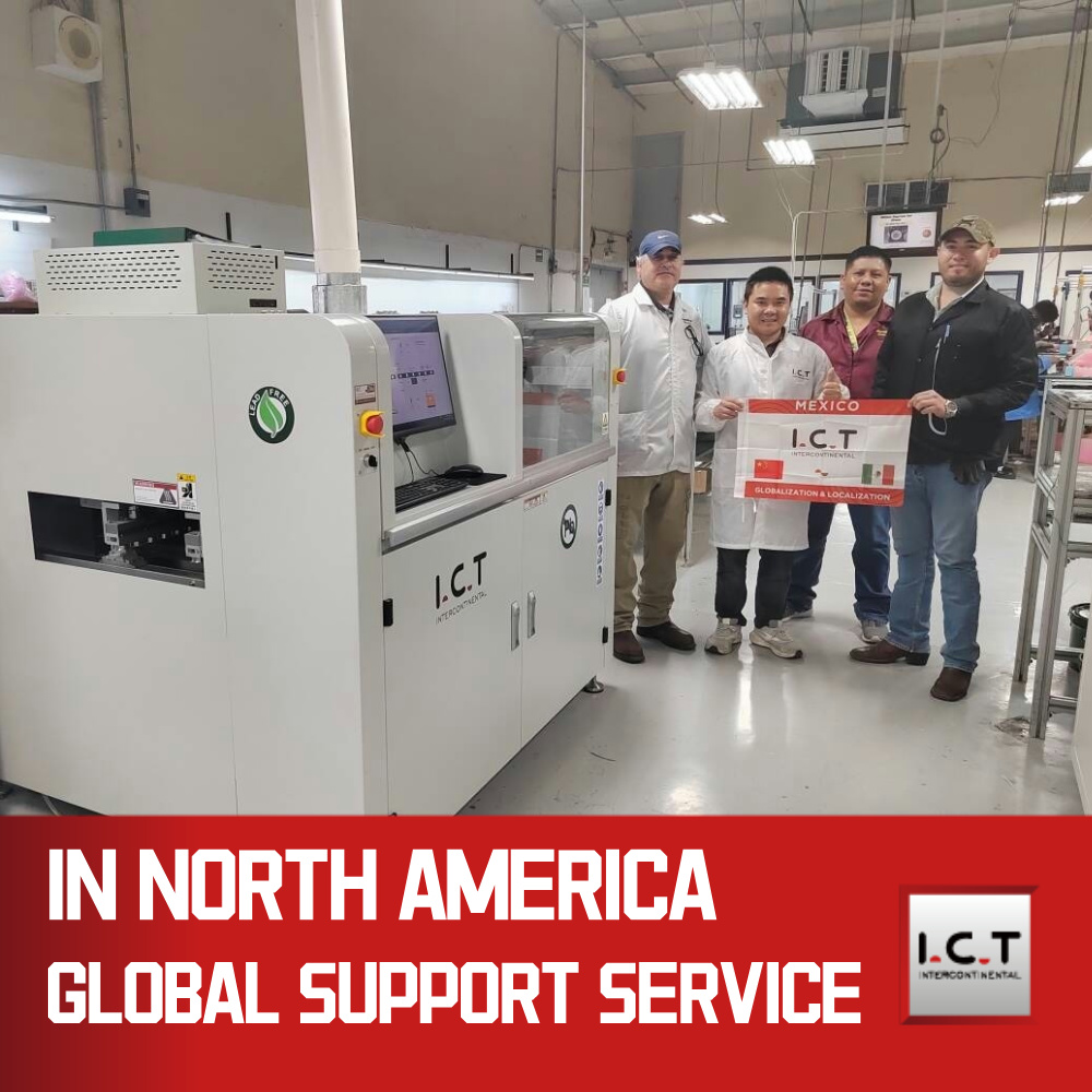 I.C.T | Мини машина за запояване с вълни Селективна дюза за запояване за продажба