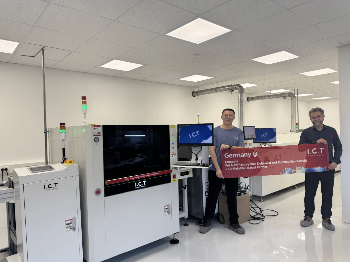 I.C.T SMT full Line е инсталиран успешно.png