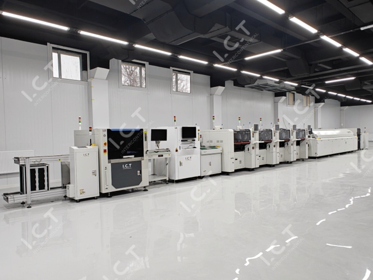 I.C.T SMT производствена линия в Узбекистан