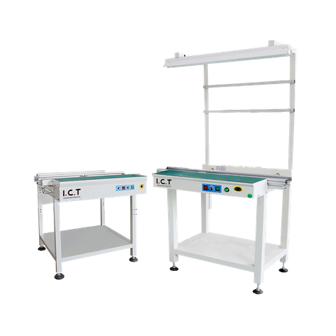 Първокласен стандартен конвейер за качество / конвейер за монтаж на печатни платки за SMT линия