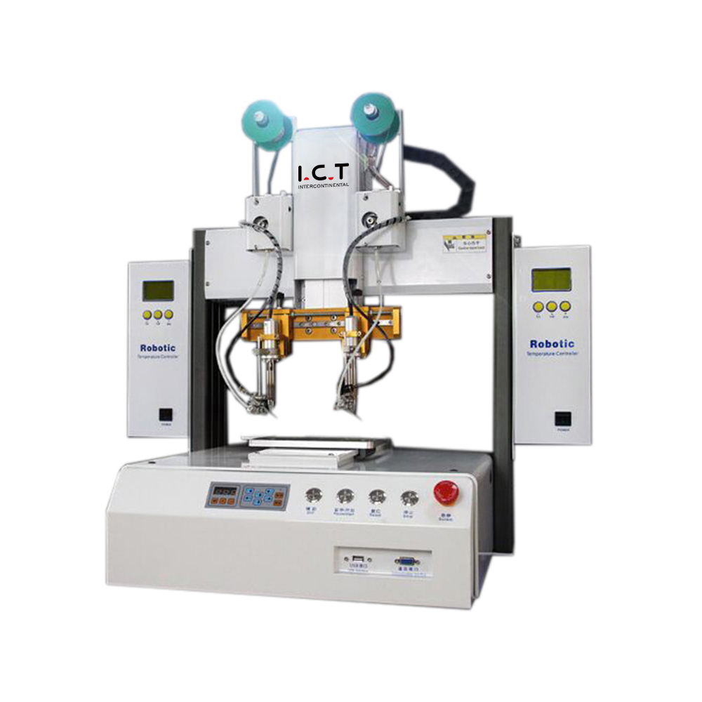 Робот за запояване с работен плот за 5-ос с камера