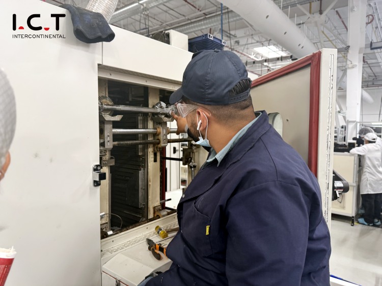 I.C.T поддръжка в чужбина за вертикална втвърдяваща фурна в Мексико 3