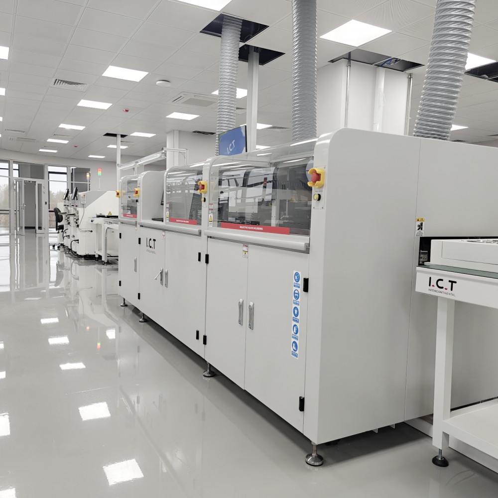 I.C.T-SS330 | Офлайн машина за запояване със селективна вълна 