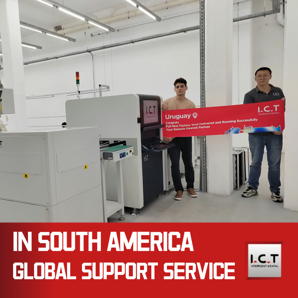 I.C.T- AI-5146 | Smt Production Pcb Visual Test Line Онлайн машина за проверка на Aoi