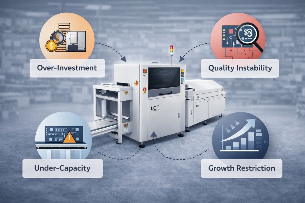 SMT фабрика или производствена линия