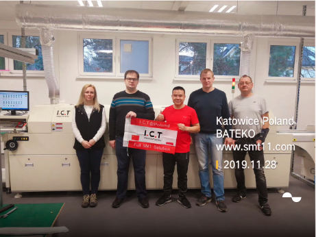 Производствена линия SMT за платка за защита на батерията в Полша