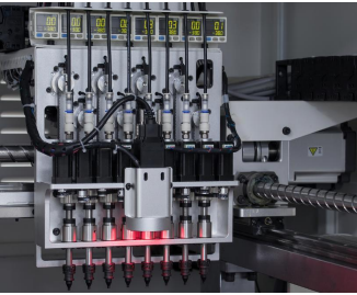 Система на водача - монтажна глава