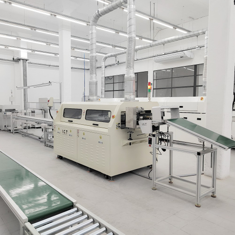 I.C.T | Машина за запояване с потапяне за топлообменник PCB вълново запояване THT машина