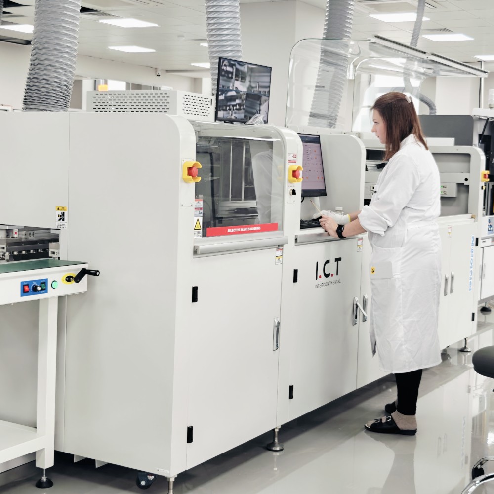 I.C.T | Настолна Икономична безоловна машина за спояване с вълна