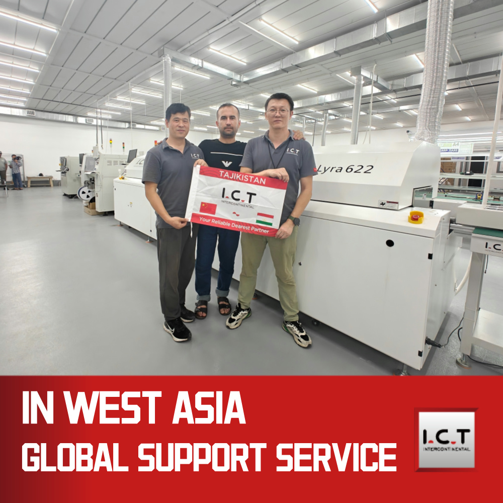 I.C.T | Безоловна фурна с горещ въздух за запояване на печатни платки