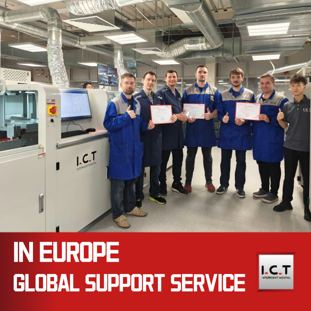 I.C.T SMT THT високопрецизна машина за запояване със селективна вълна Китай Фабрика