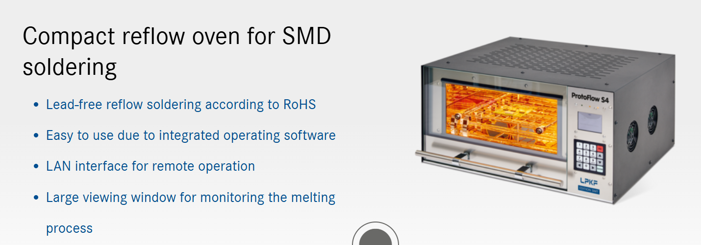 LPKF Protoflow S Reflow Machine