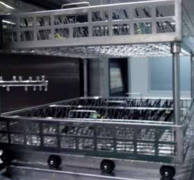 Пневматичен уред за почистване на шаблони