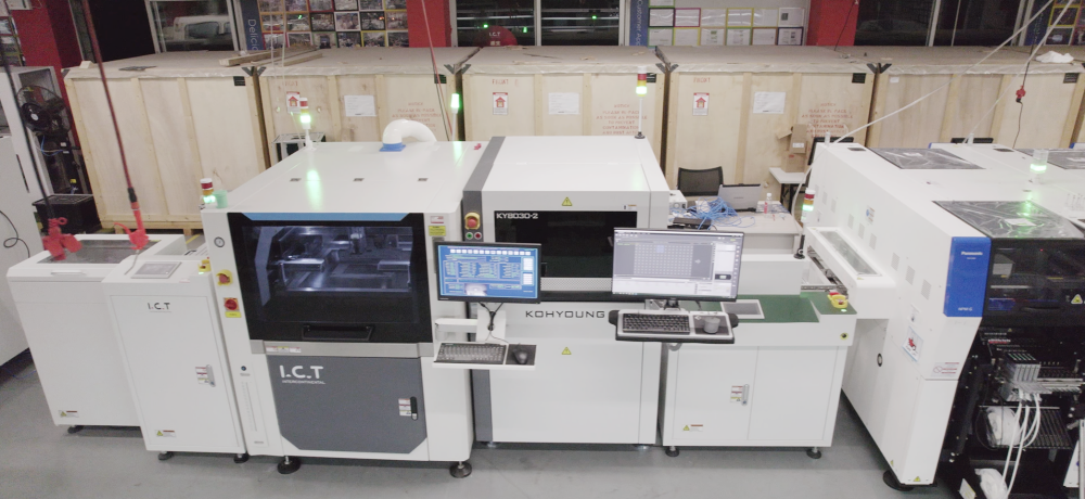 SMT линия с Kohyoung SPI