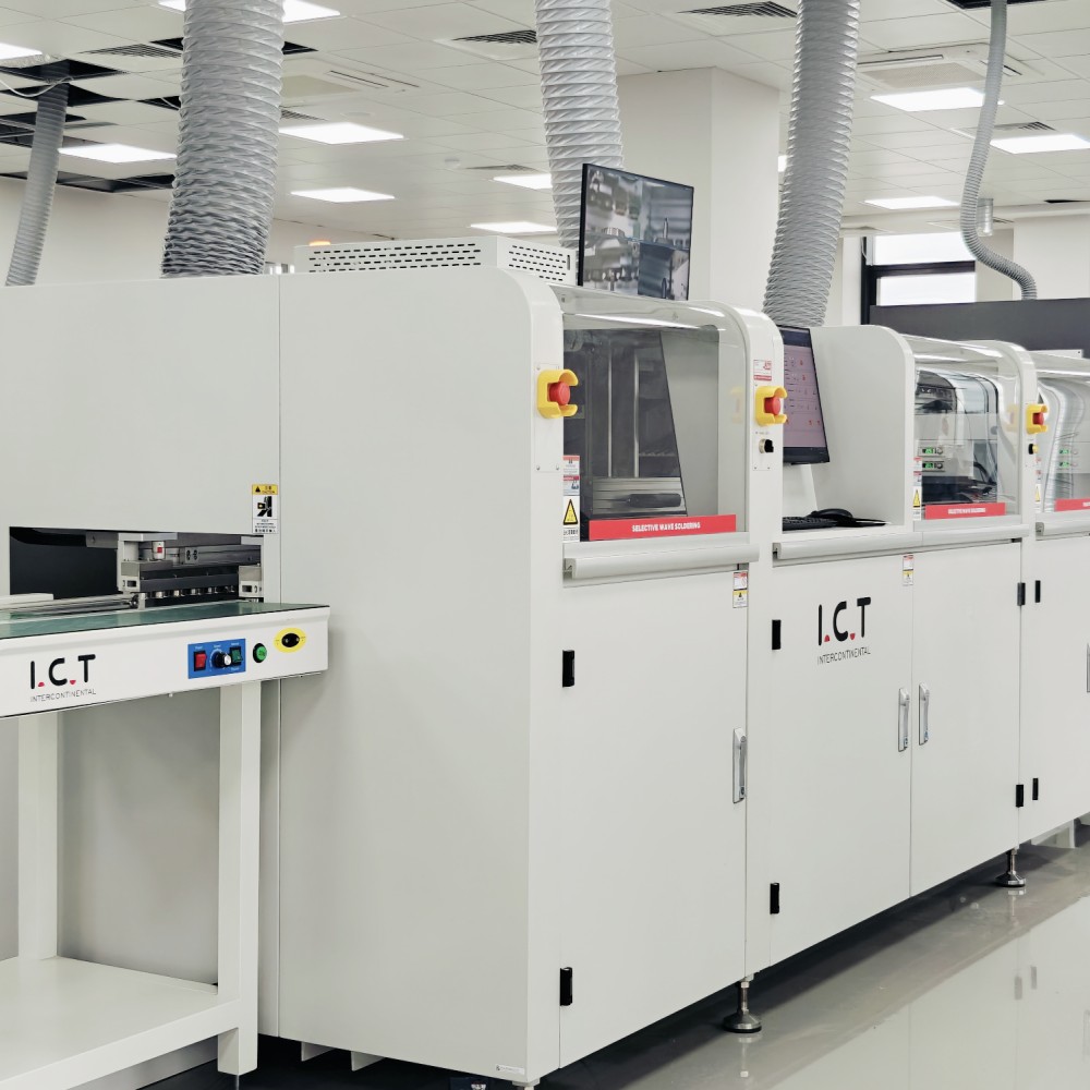 I.C.T | Ng/ok Устройство за разтоварване на пълнители SMT PCB Устройство за зареждане на вакуумни пълнители