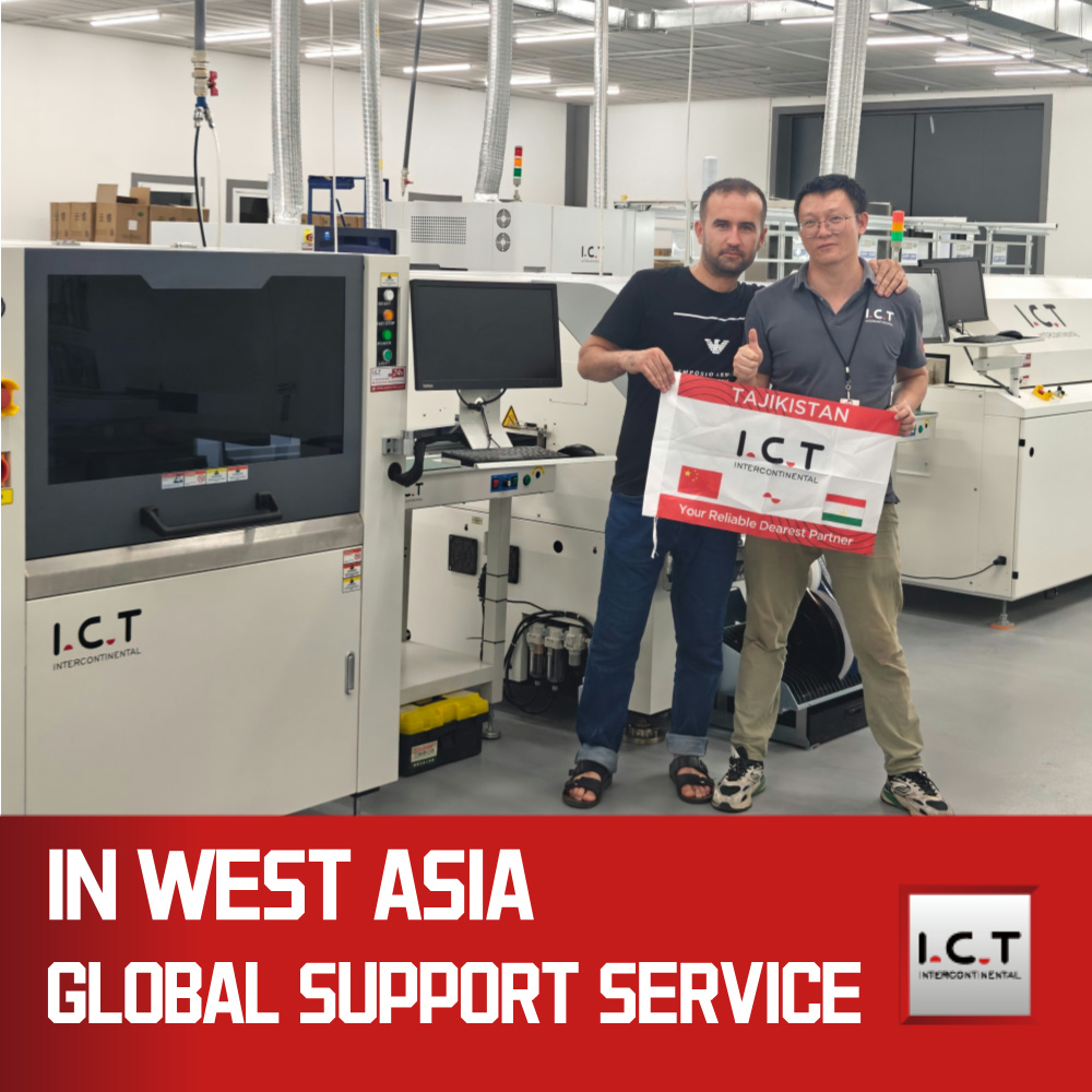 I.C.T | Автоматичен електронен екран Stencil принтер smd