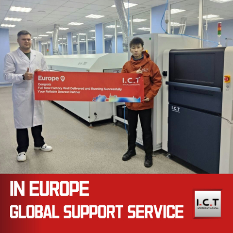 I.C.T-AI-4540 | Визуална оптична система DIP Обърната камера Онлайн AOI машини