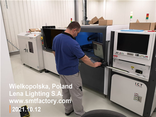 ICT SPI машина Напълно автоматичен принтер за шаблони