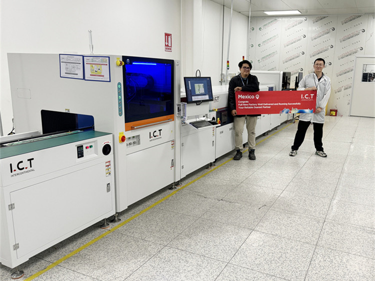 PCBA Coating Line с функция за връщане на долната част в триелектрическите системи на NEV