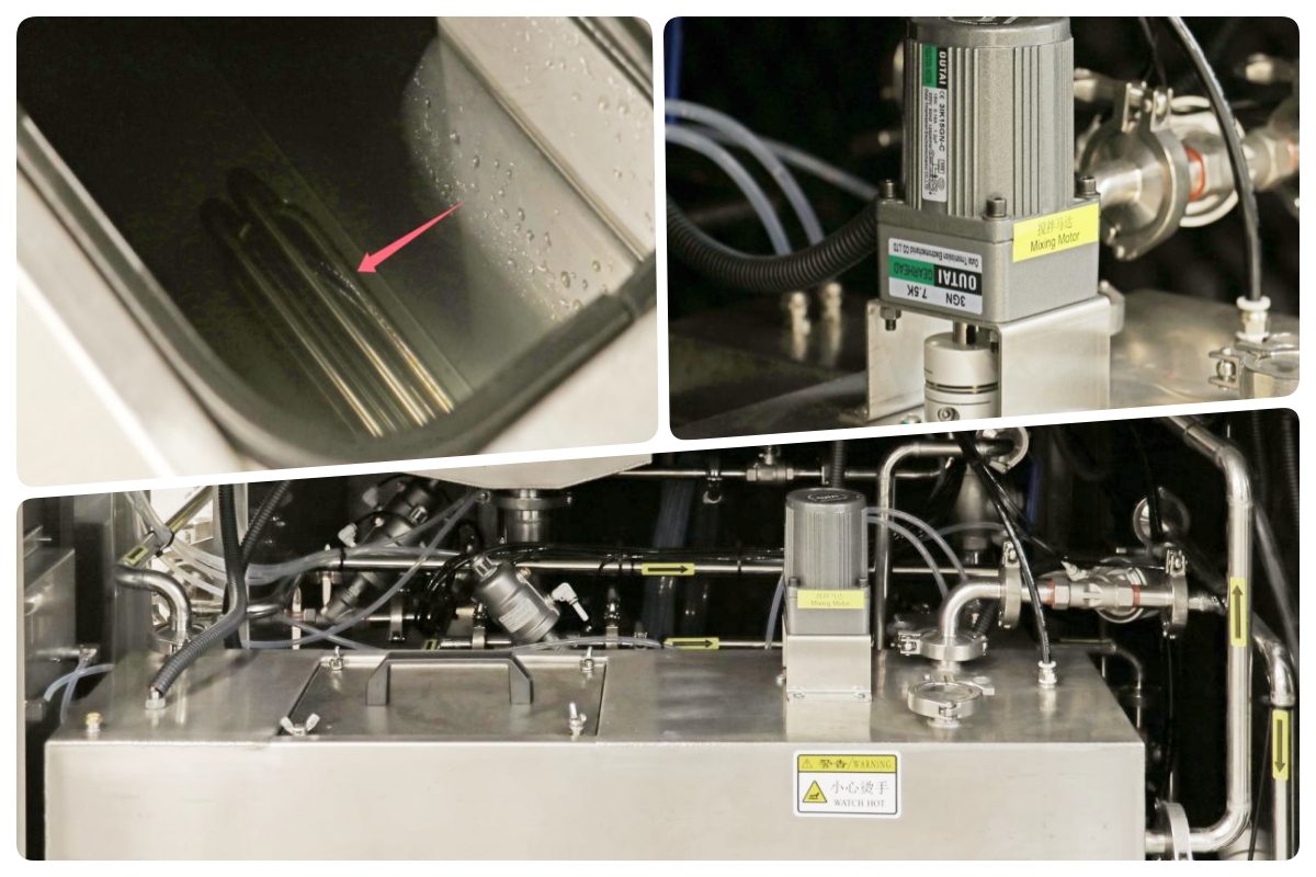 3-1 Резервоар за течност за миене