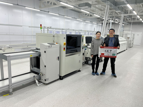 ИКТ |Линия за сглобяване на печатни платки Голям размер SMT производство за телевизори