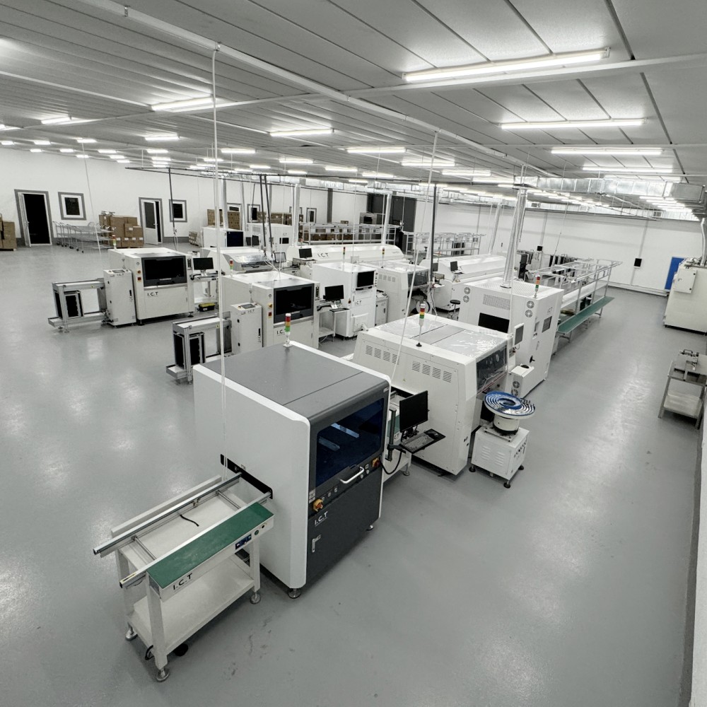  I.C.T-1500丨SMT автоматична печатна машина за печатни шаблони